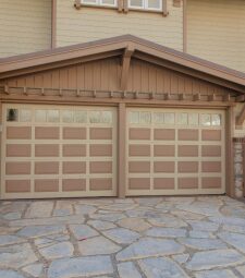 Modern residential garage door service installation in Selah, WA.